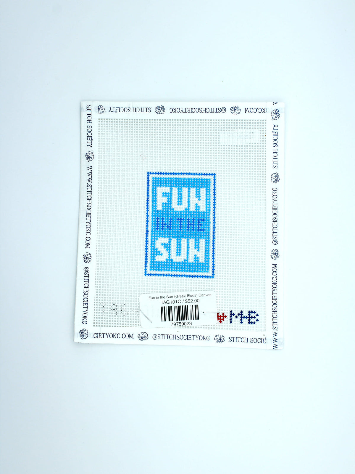 Fun in the Sun (Greek Blues) Canvas