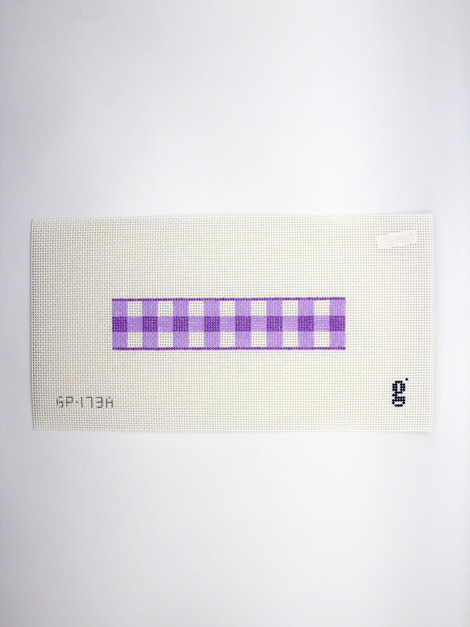Gingham Fob - Lavender
