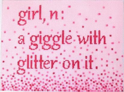 Girl Definition Canvas