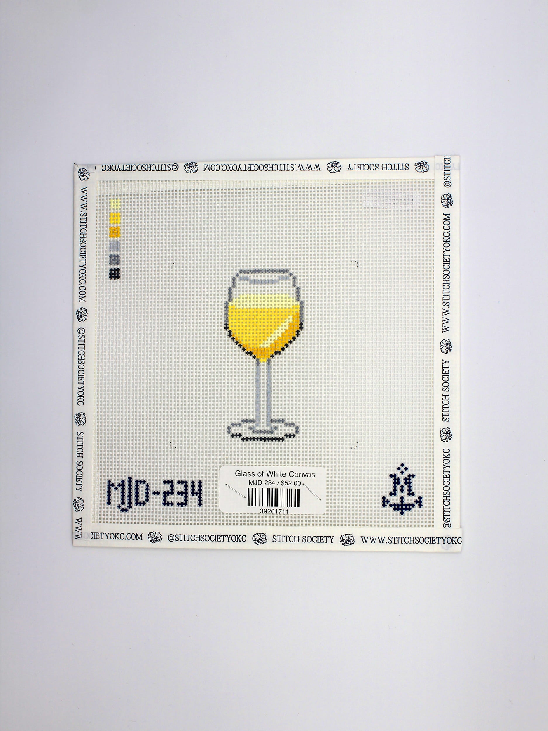 Glass of White Canvas