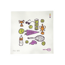 Tennis Toile 8" Square