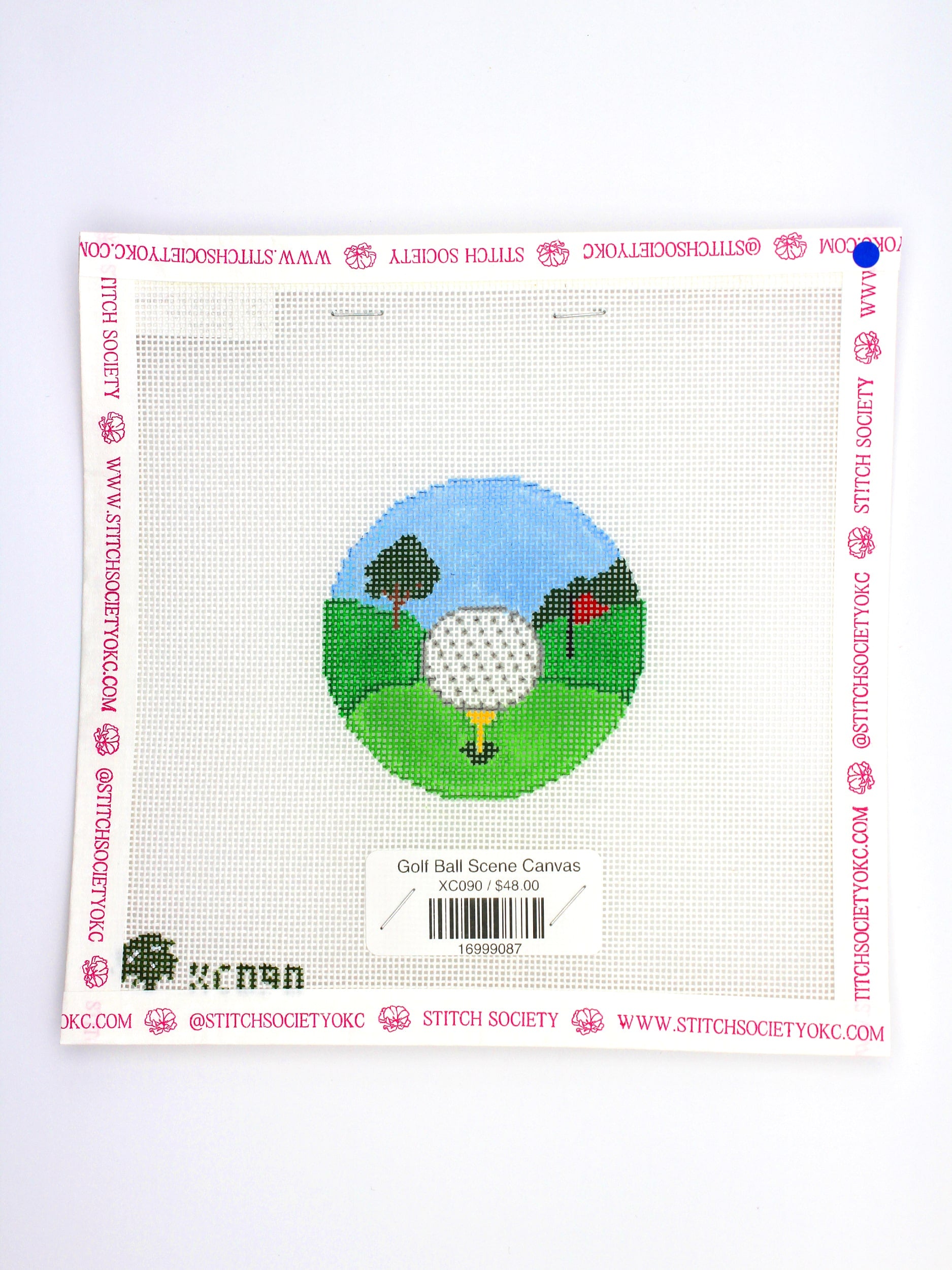 Golf Ball Scene Canvas