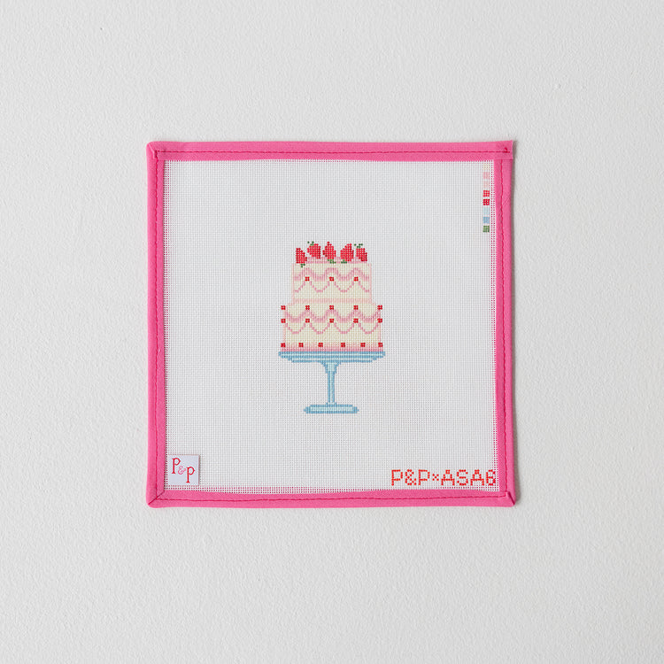 Confection Cake (Pink) Canvas