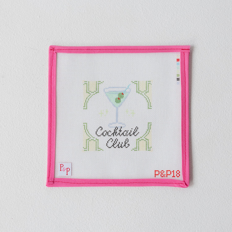 Cocktail Club Coaster Canvas