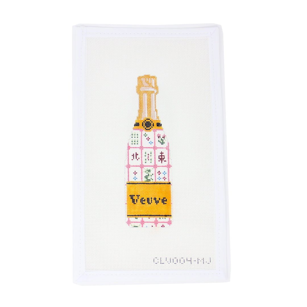 Veuve Bottle - Mahjong Champagne Canvas