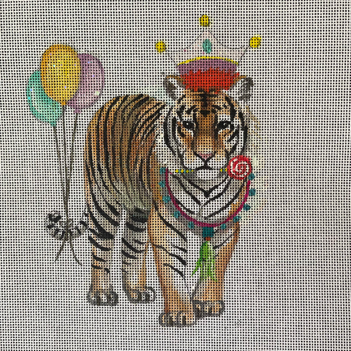 Birthday Tiger Canvas