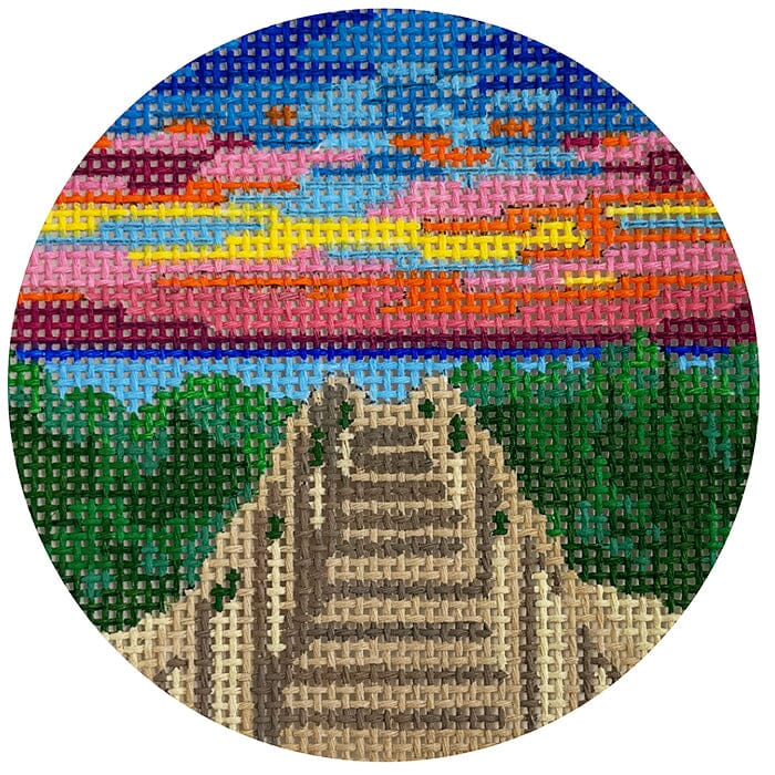 Beach Walkway Canvas