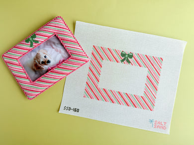 Holiday Bow Frame Canvas