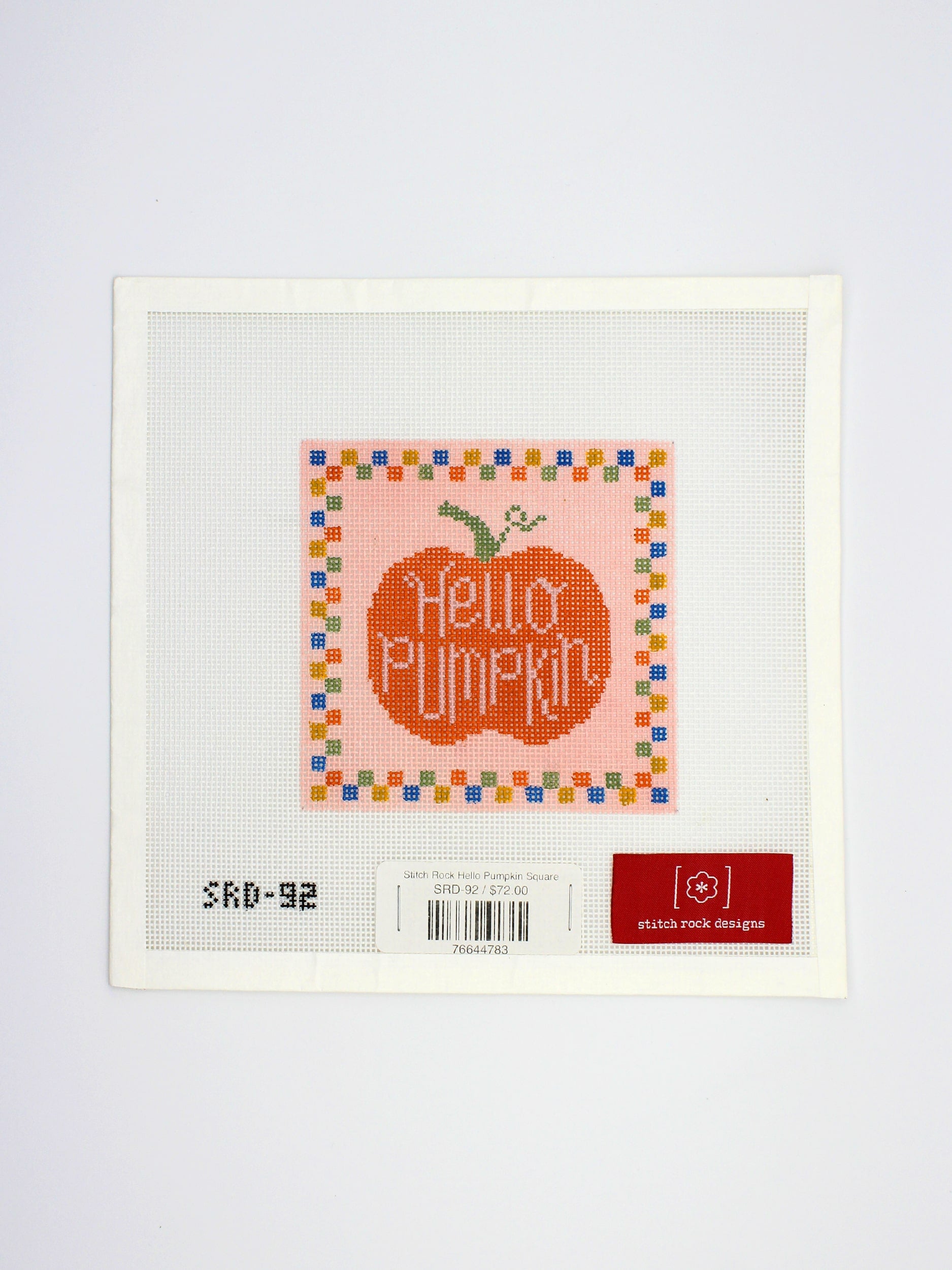 Hello Pumpkin Square Canvas
