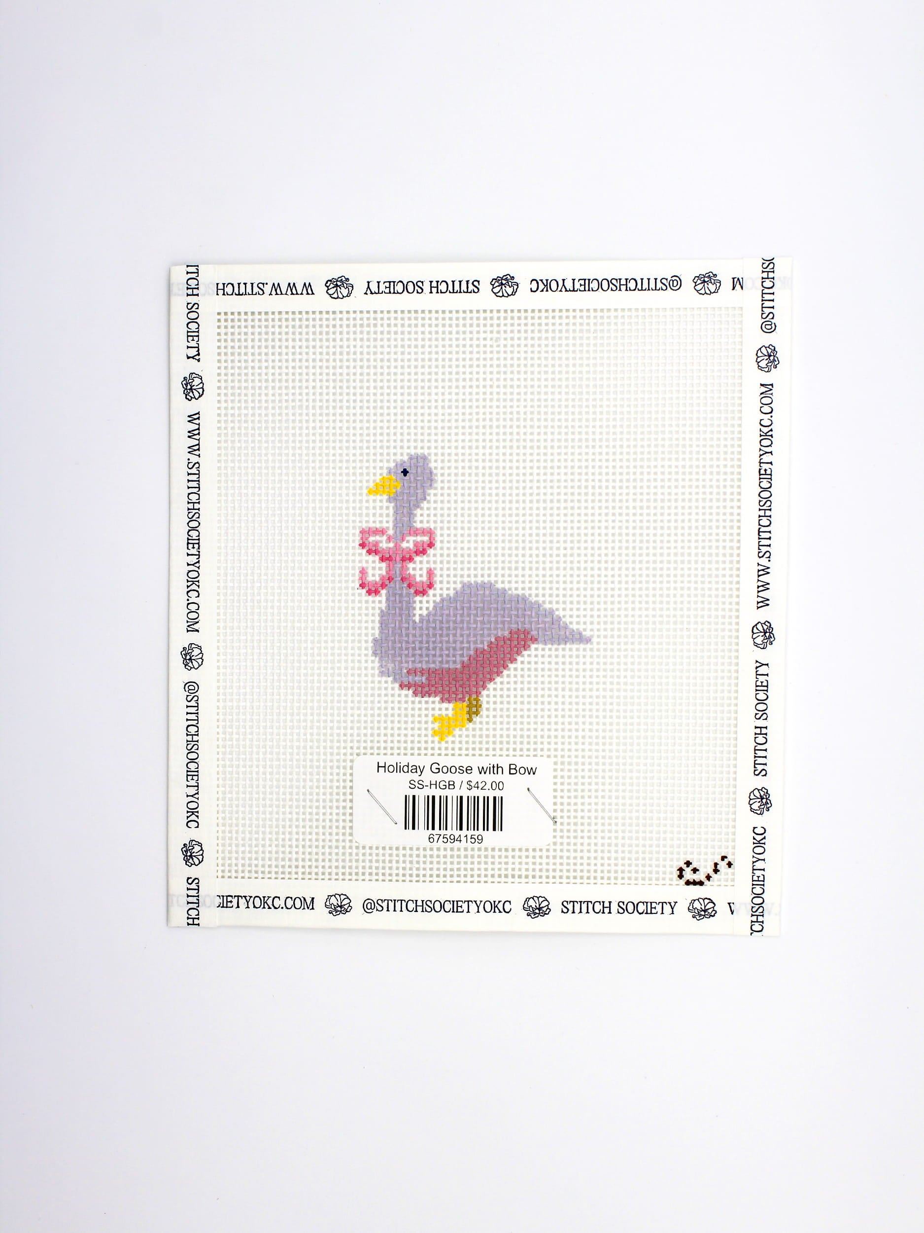 Holiday Goose with Bow