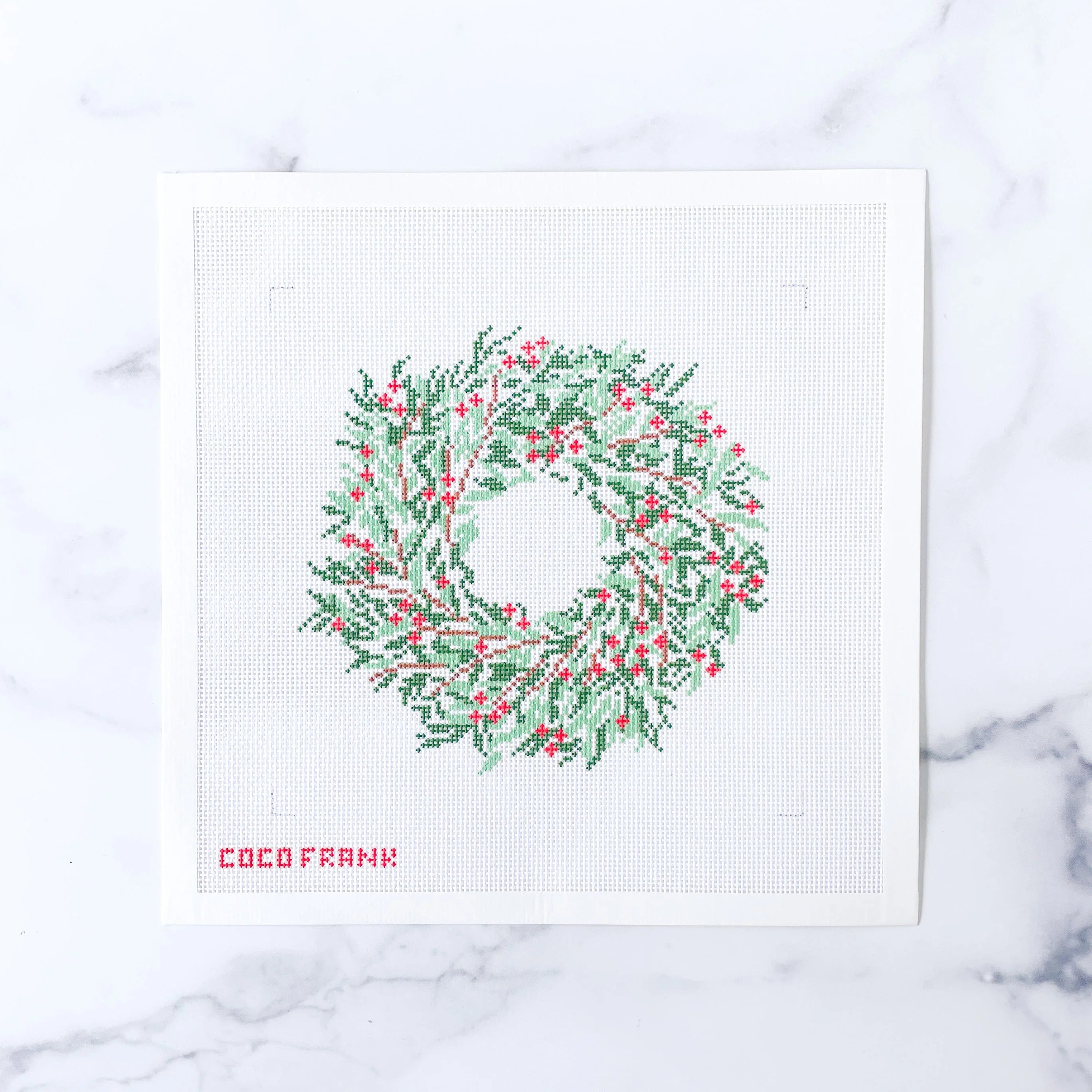 Holiday Wreath Canvas