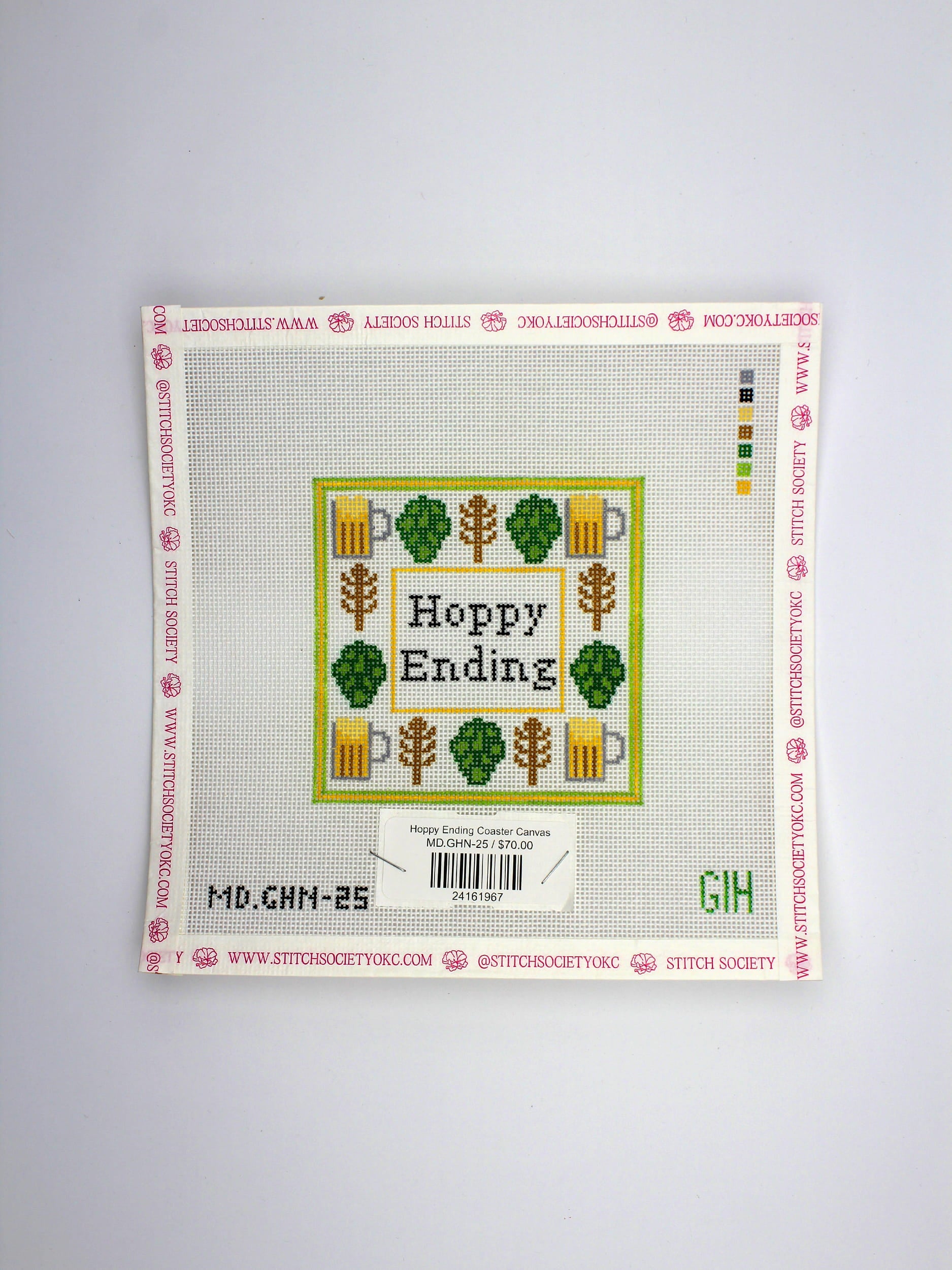 Hoppy Ending Coaster Canvas
