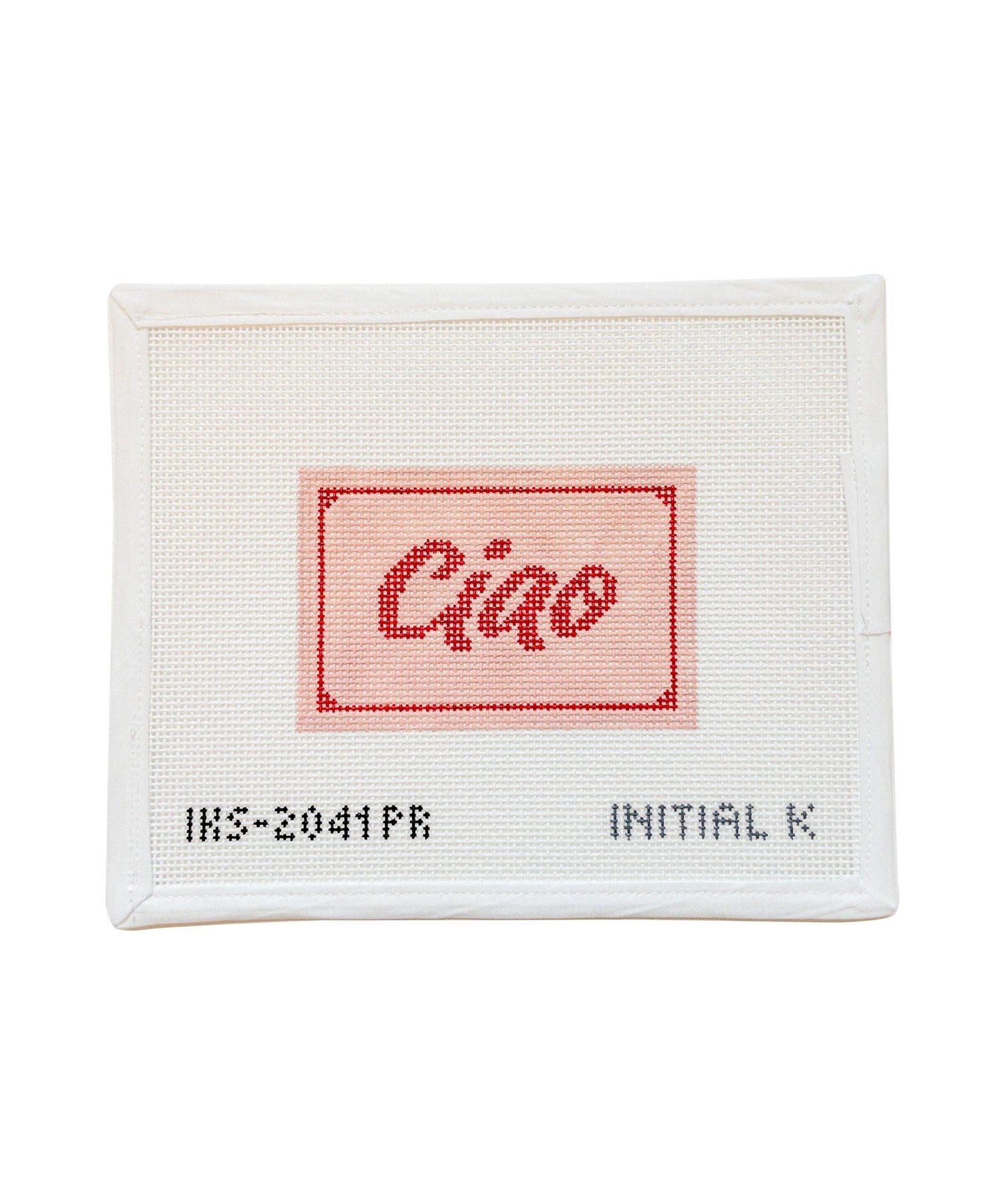 Ciao Pink/Red Passport Canvas