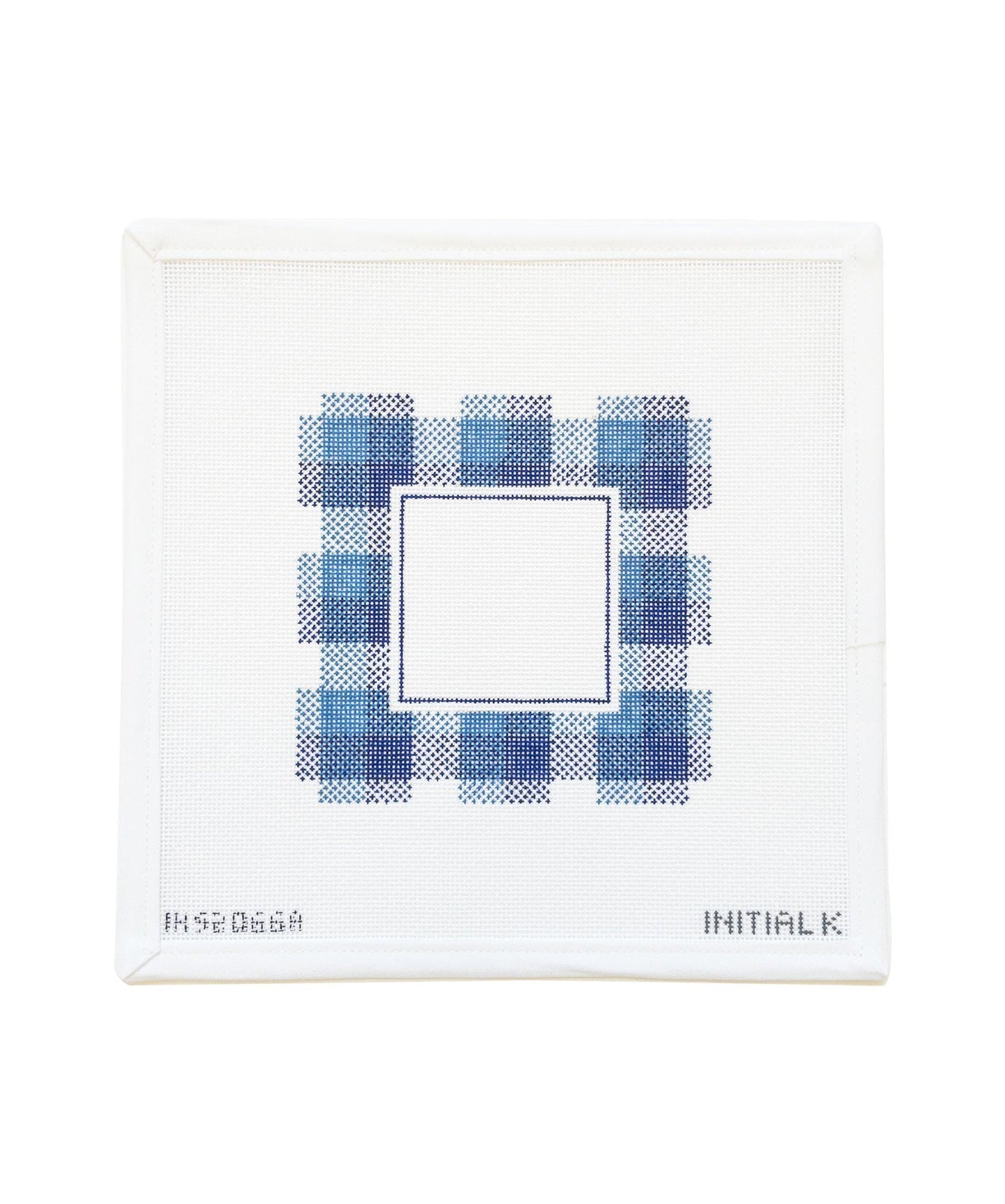 Blue Plaid Canvas