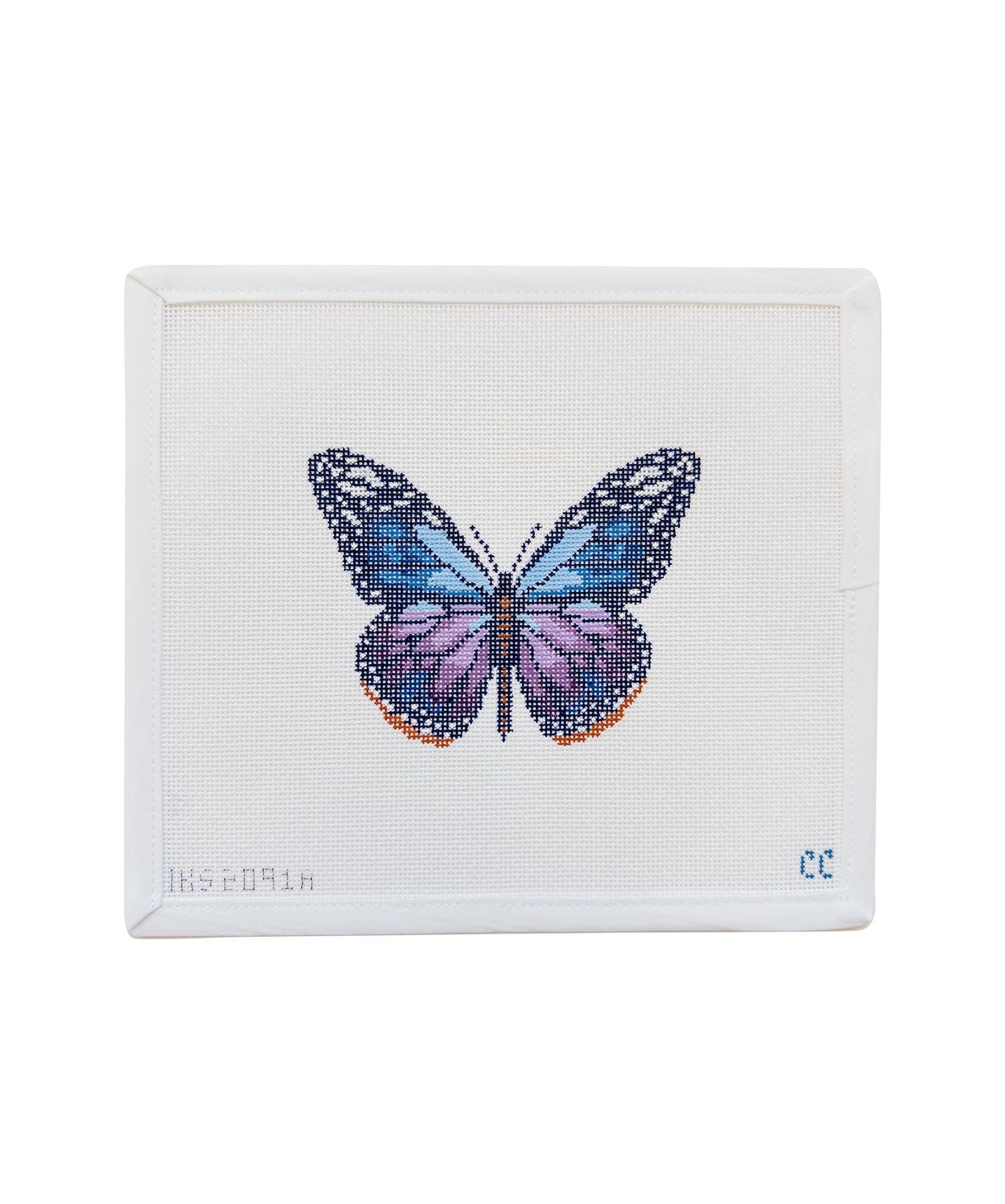 Purple Monarch Ornament Canvas