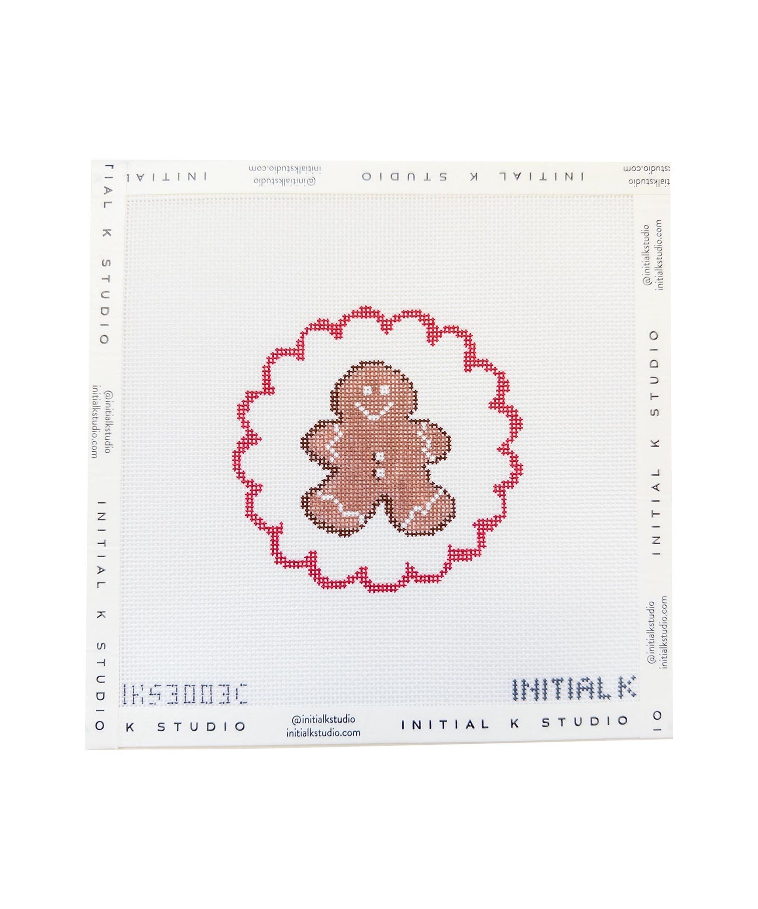 Gingerbread Man Cookie Ornament Canvas