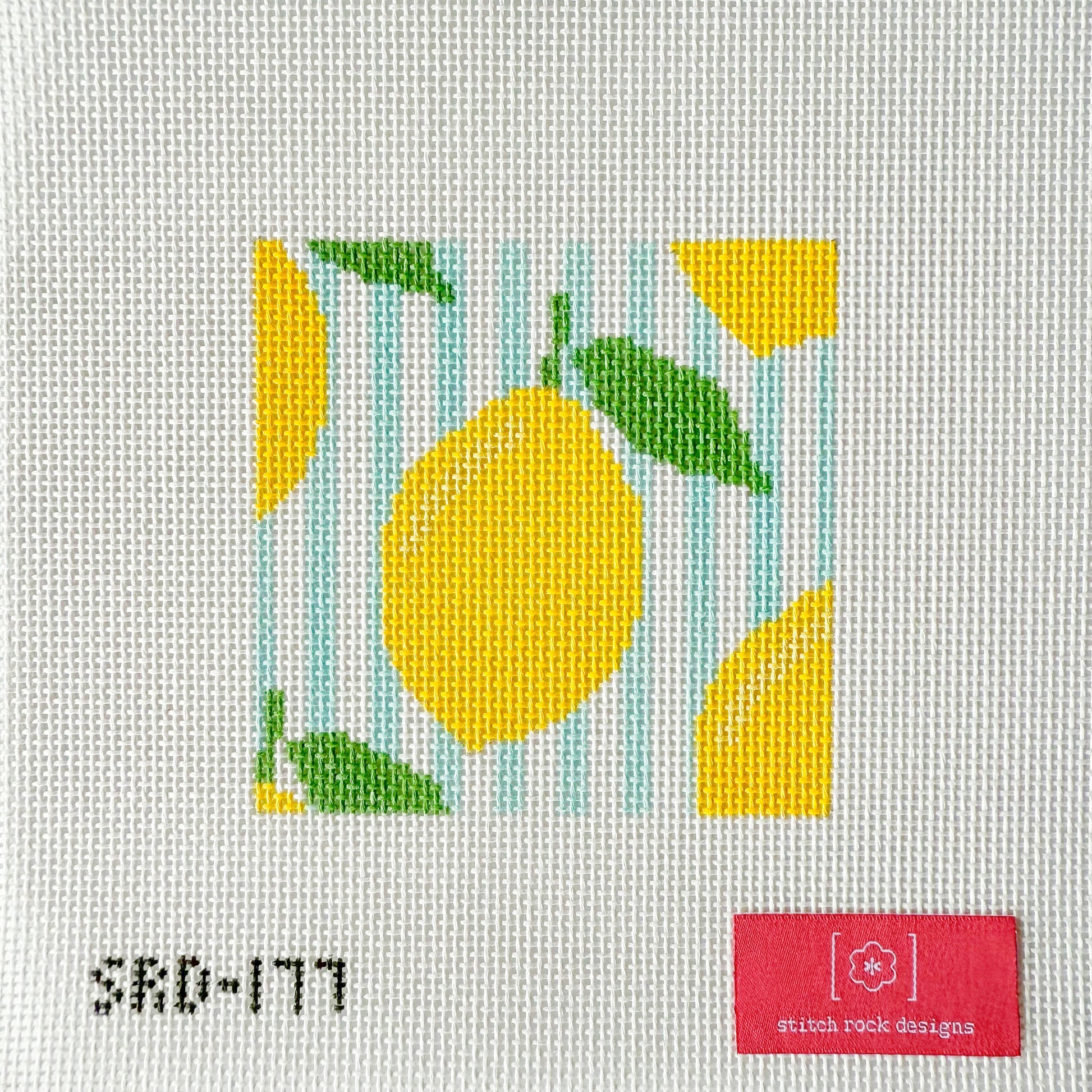 Lemons Square Canvas