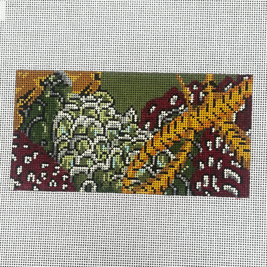 Pheasant Feathers Insert Canvas