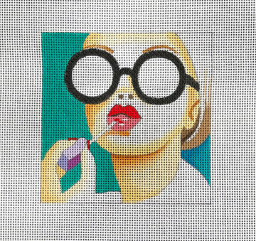 Lipgloss Lady Canvas