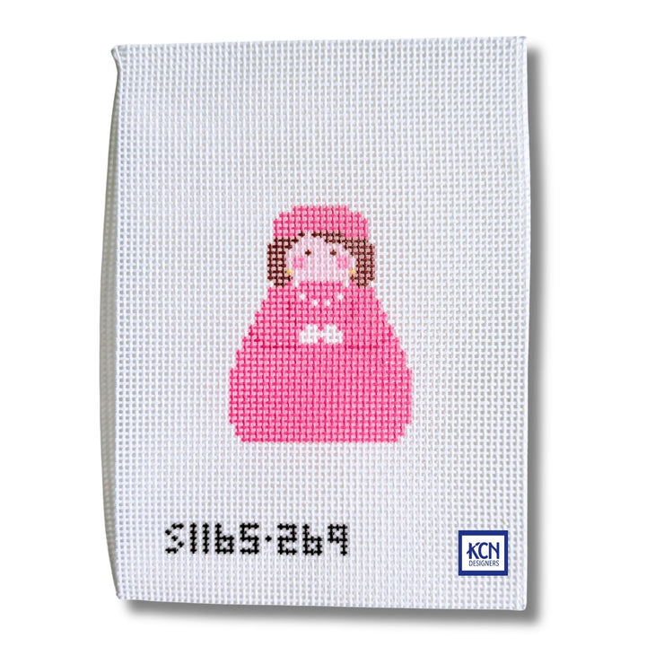 Jackie O Angel Needlepoint Canvas