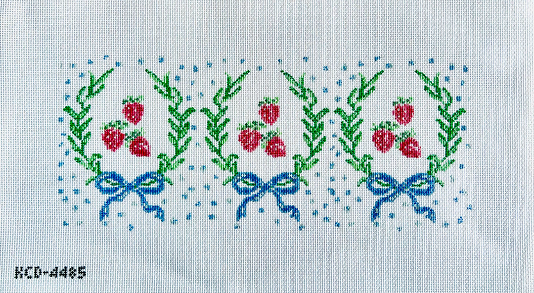 Strawberry Bolster Pillow Canvas