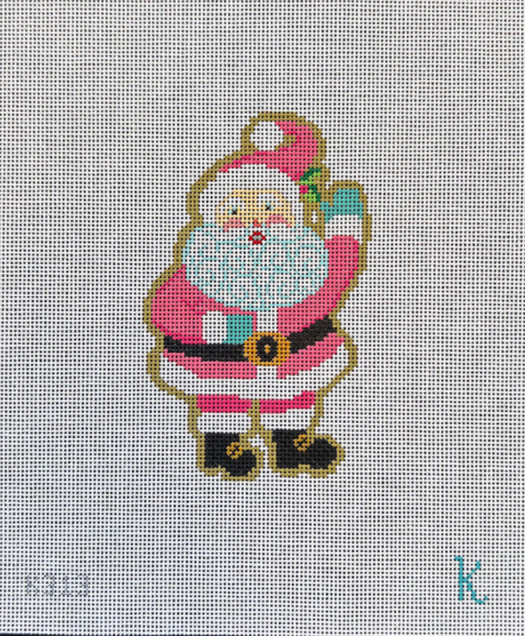 Gingerbread Santa - K313 Canvas