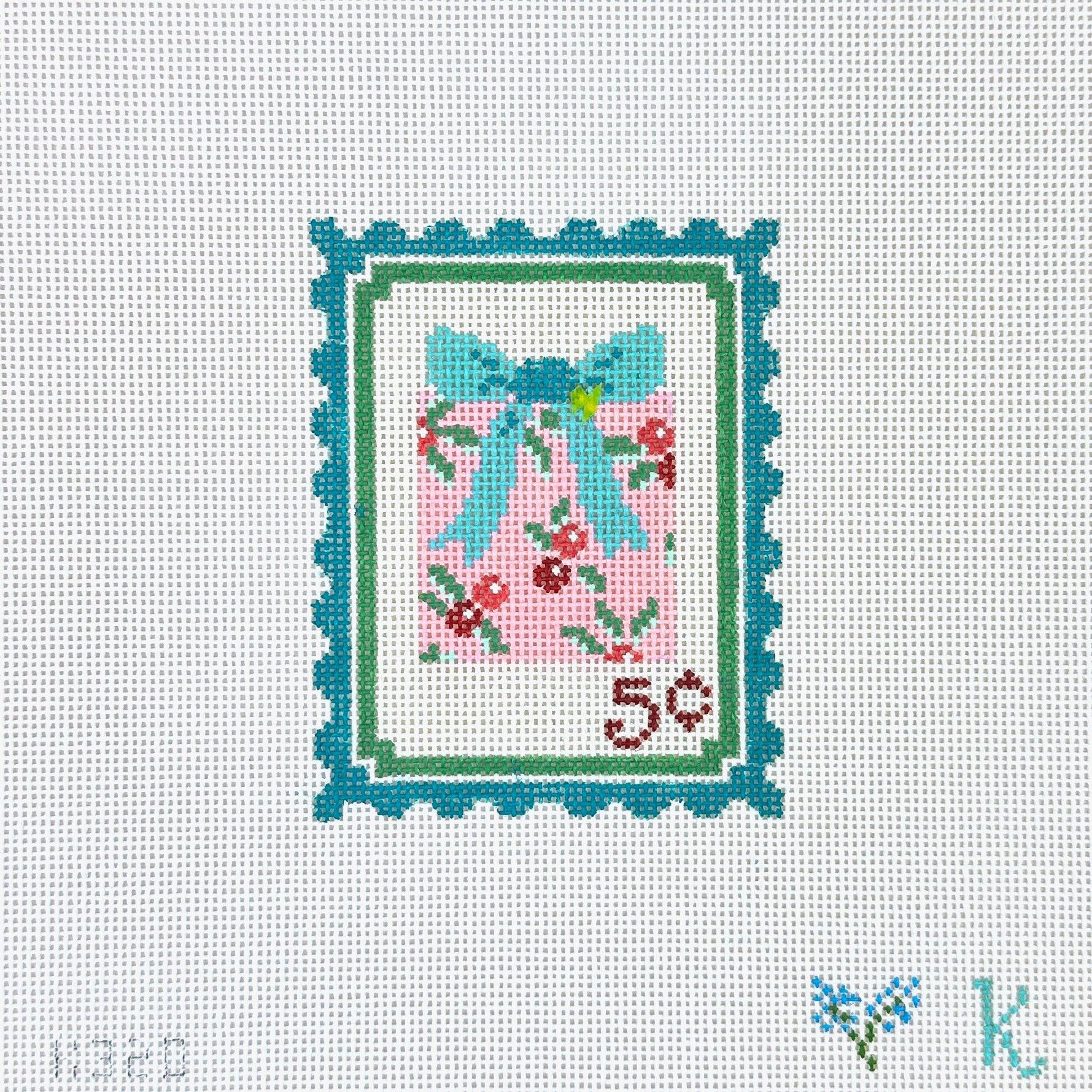 Holiday Stamps - Present - K320 Canvas