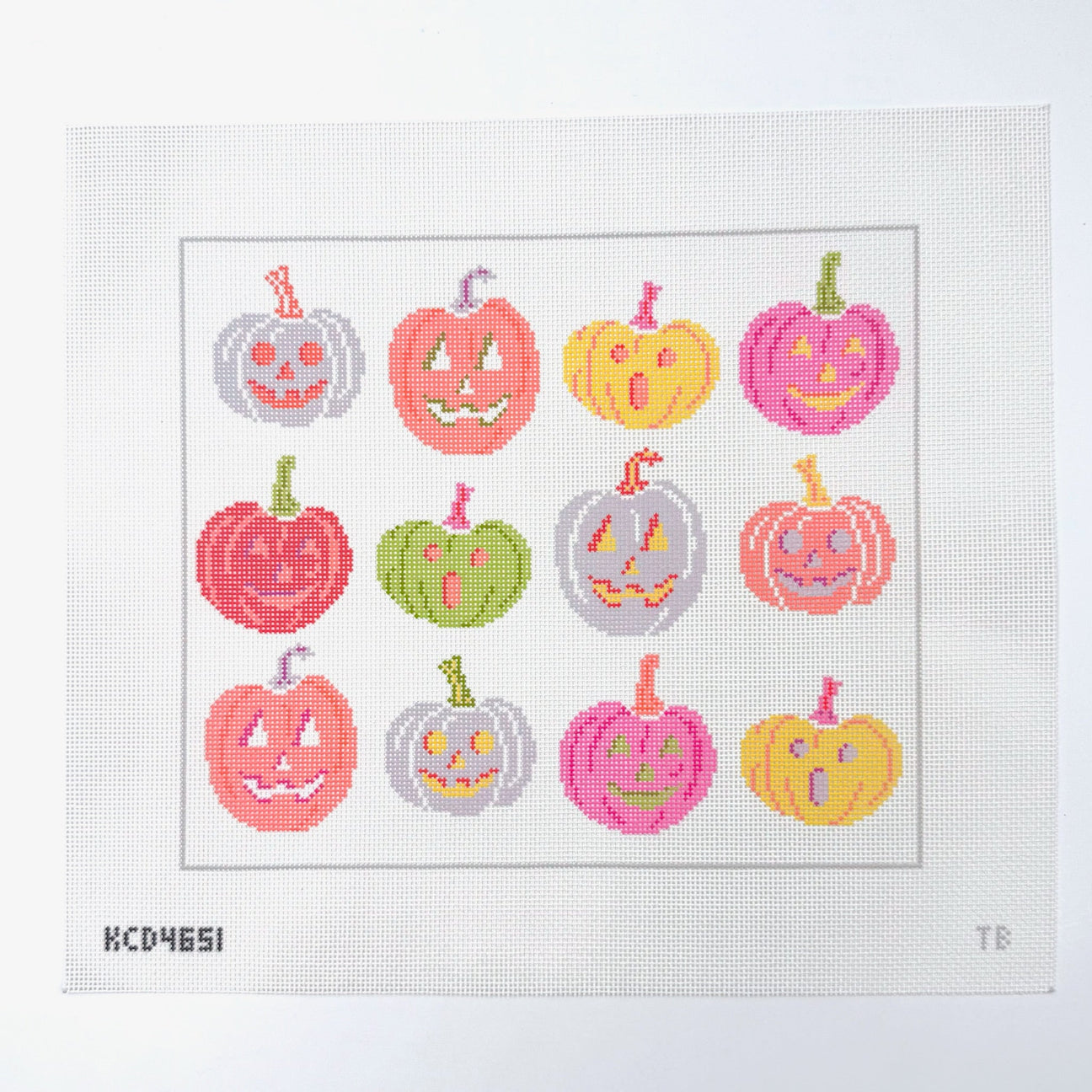 12 Pumpkins Canvas