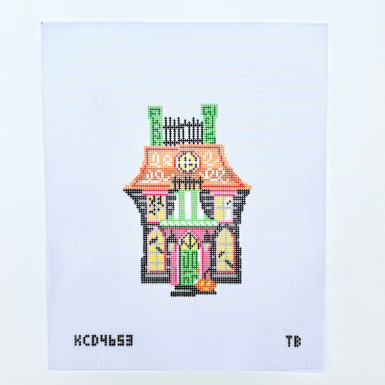 Haunted House 2 Printed Canvas