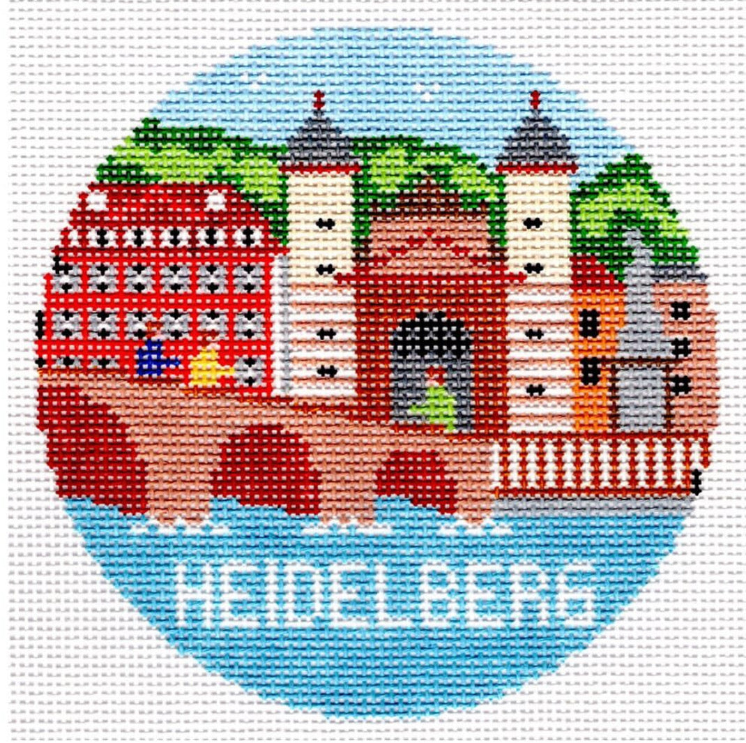Heidelberg Round Canvas
