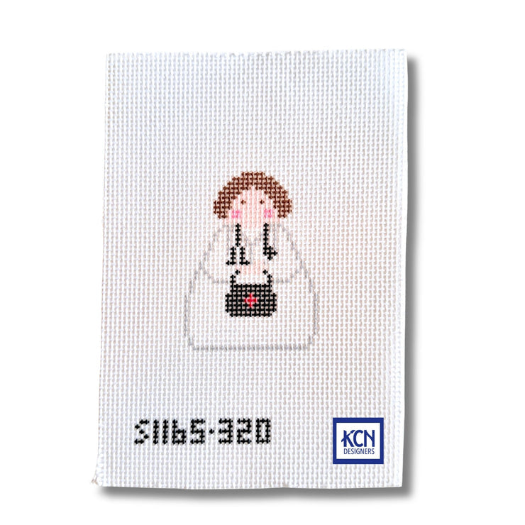 Doctor Angel Needlepoint Canvas