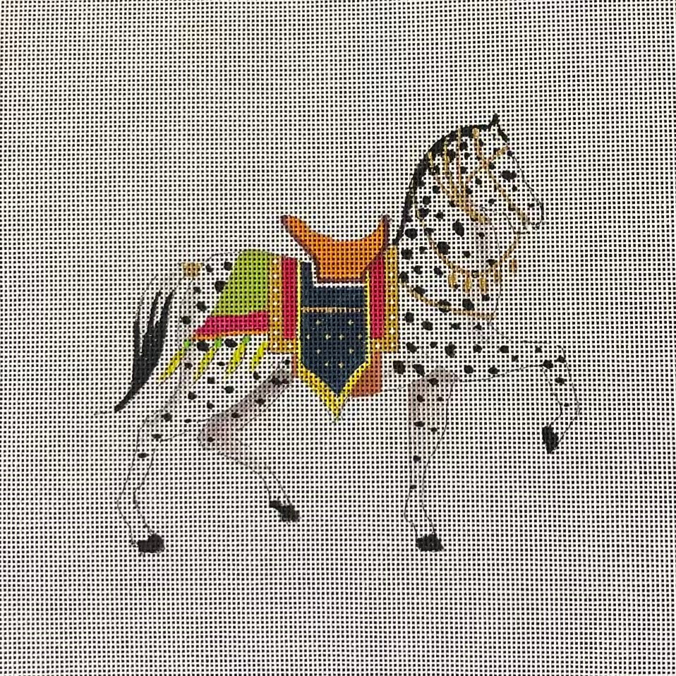Speckled Show Horse Canvas