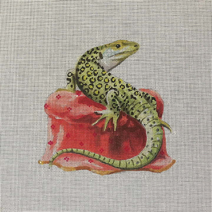 Speckled Lizard Canvas