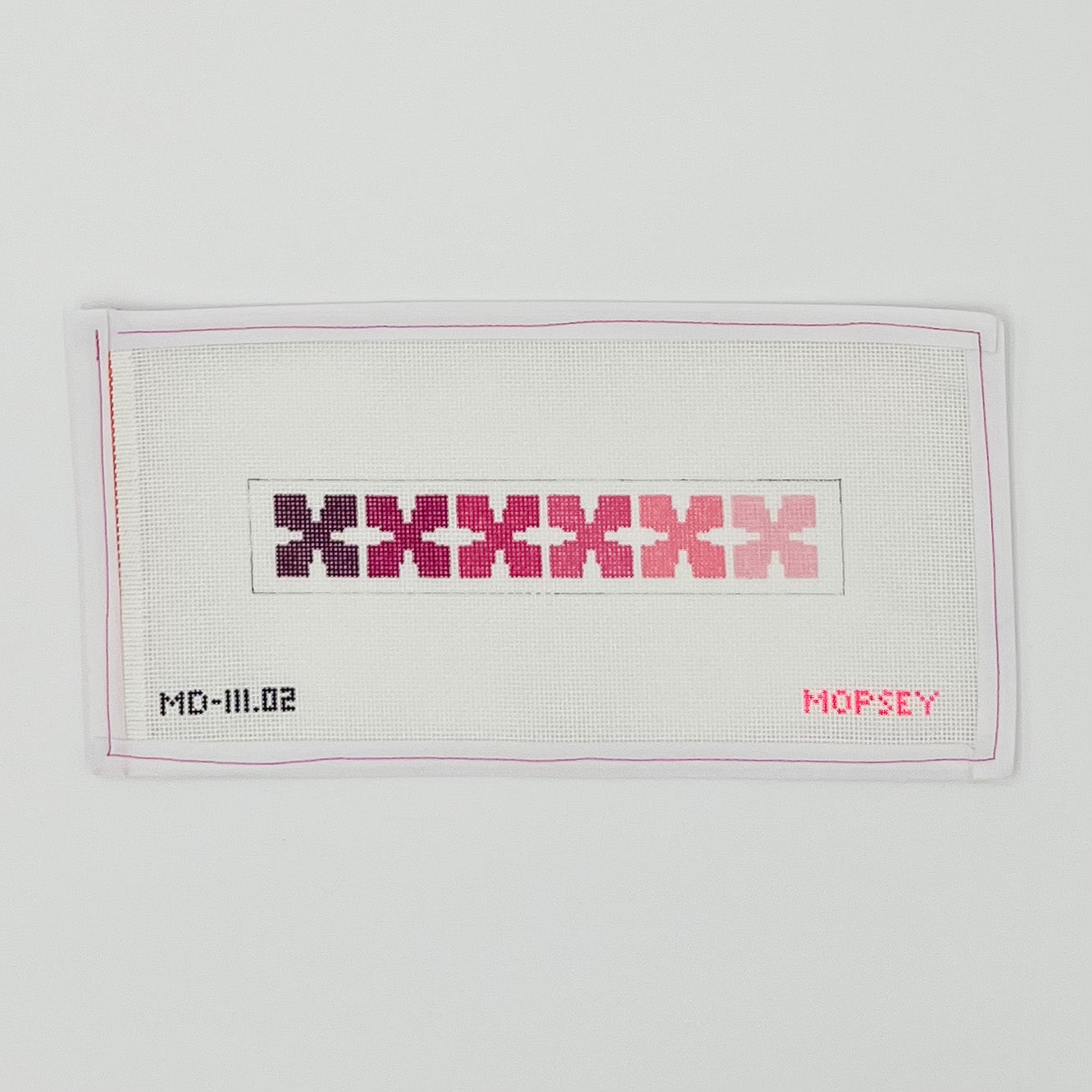 Geo Floral Keyfob - Pinks Canvas