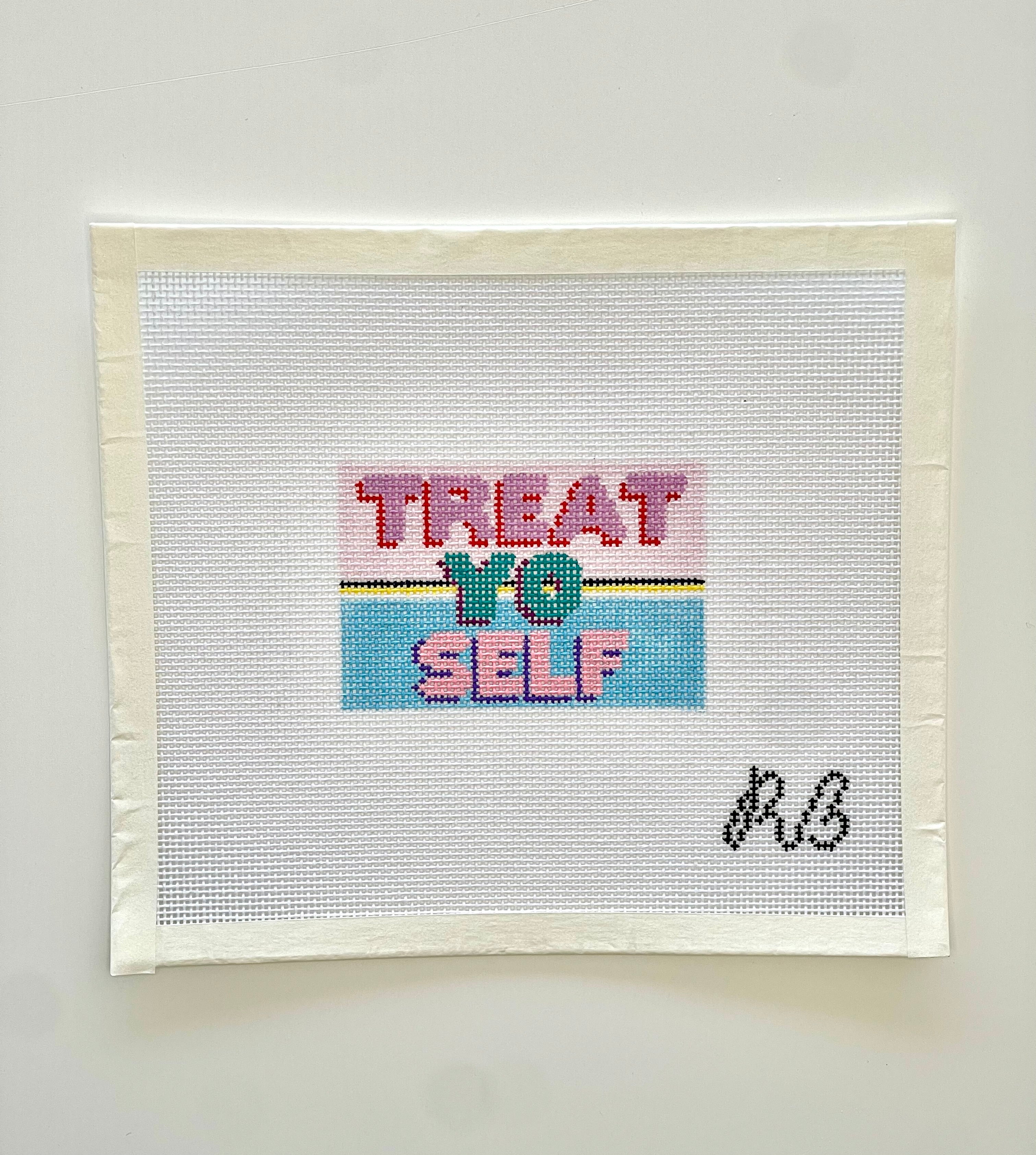 Treat Yo Self Insert Canvas