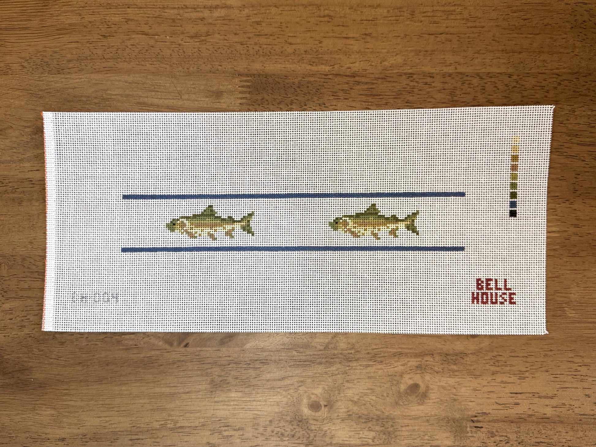 Brown Trout Key Fob | BH-004 Canvas