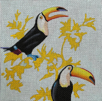 Two Toucans Canvas