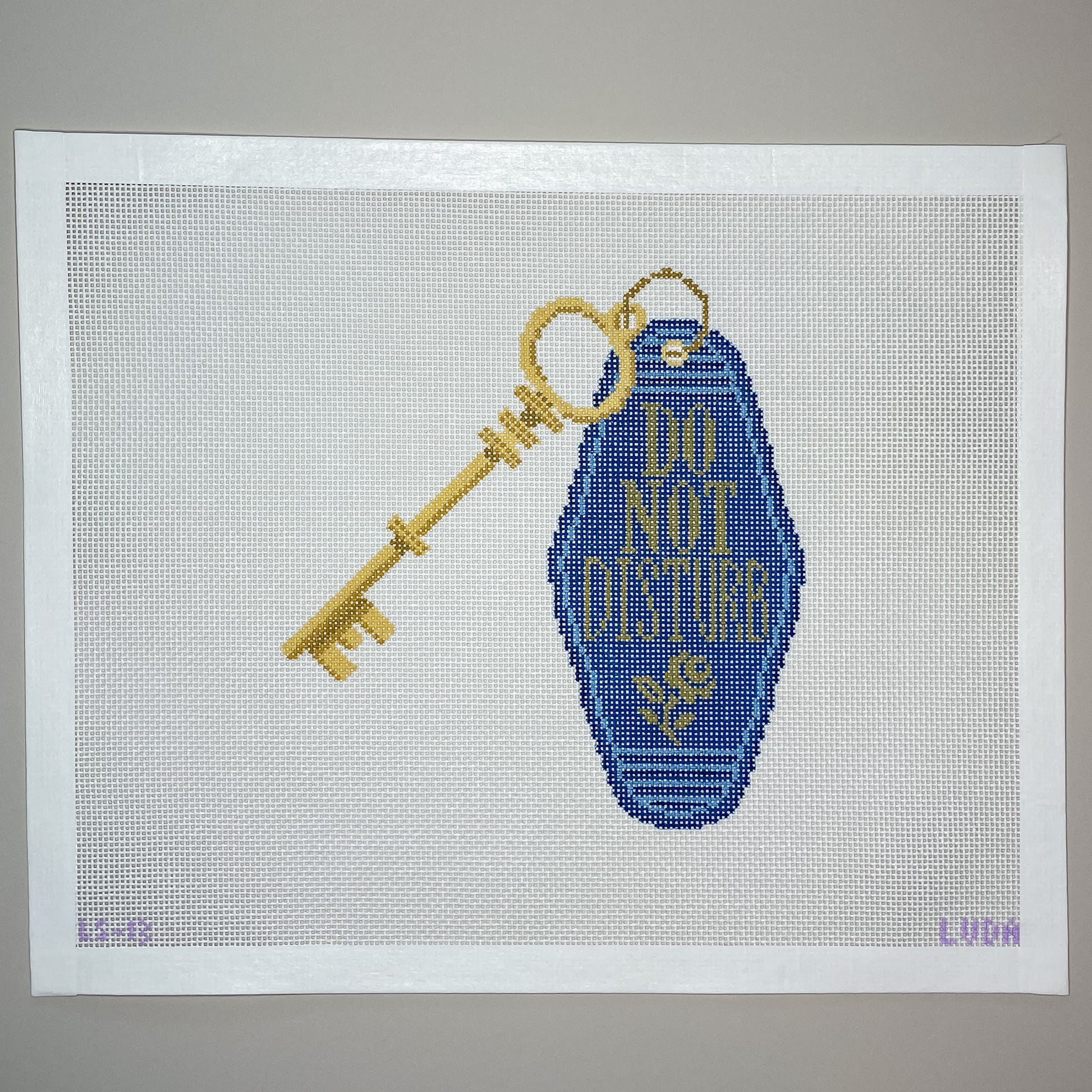 Do Not Disturb Hotel Key Canvas