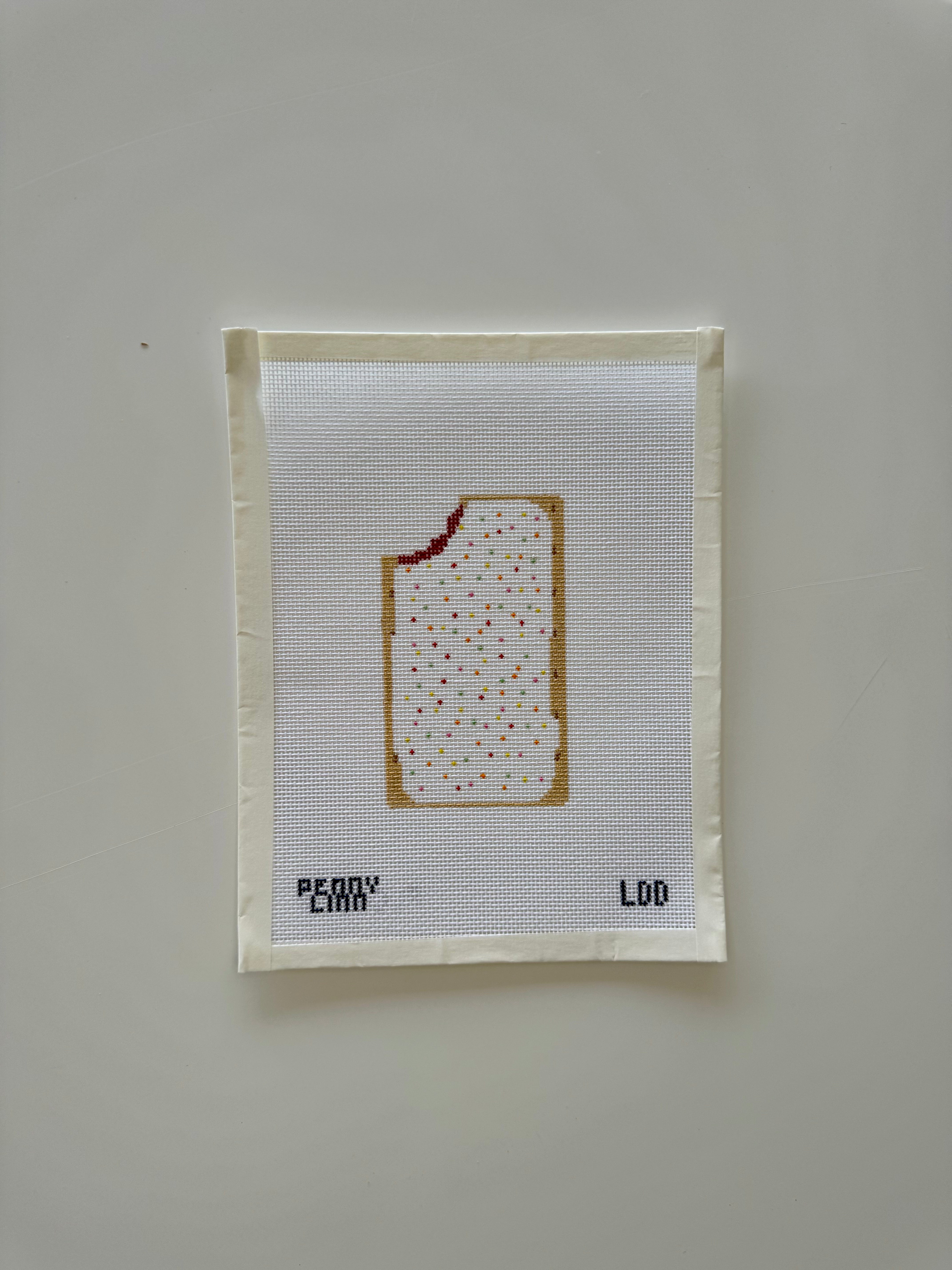 Strawberry Breakfast Tart Canvas