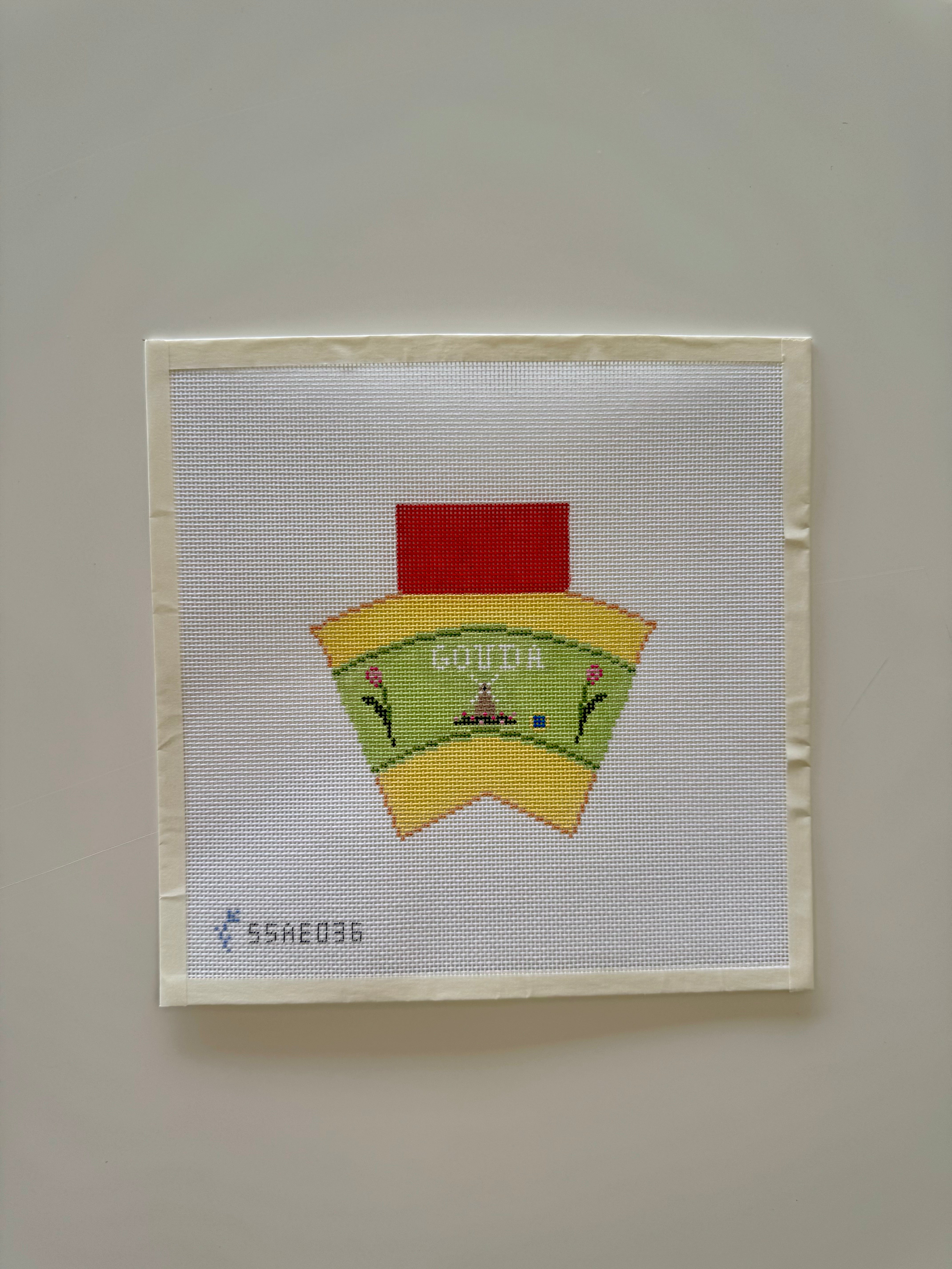 3D Wedge of Gouda Cheese Canvas