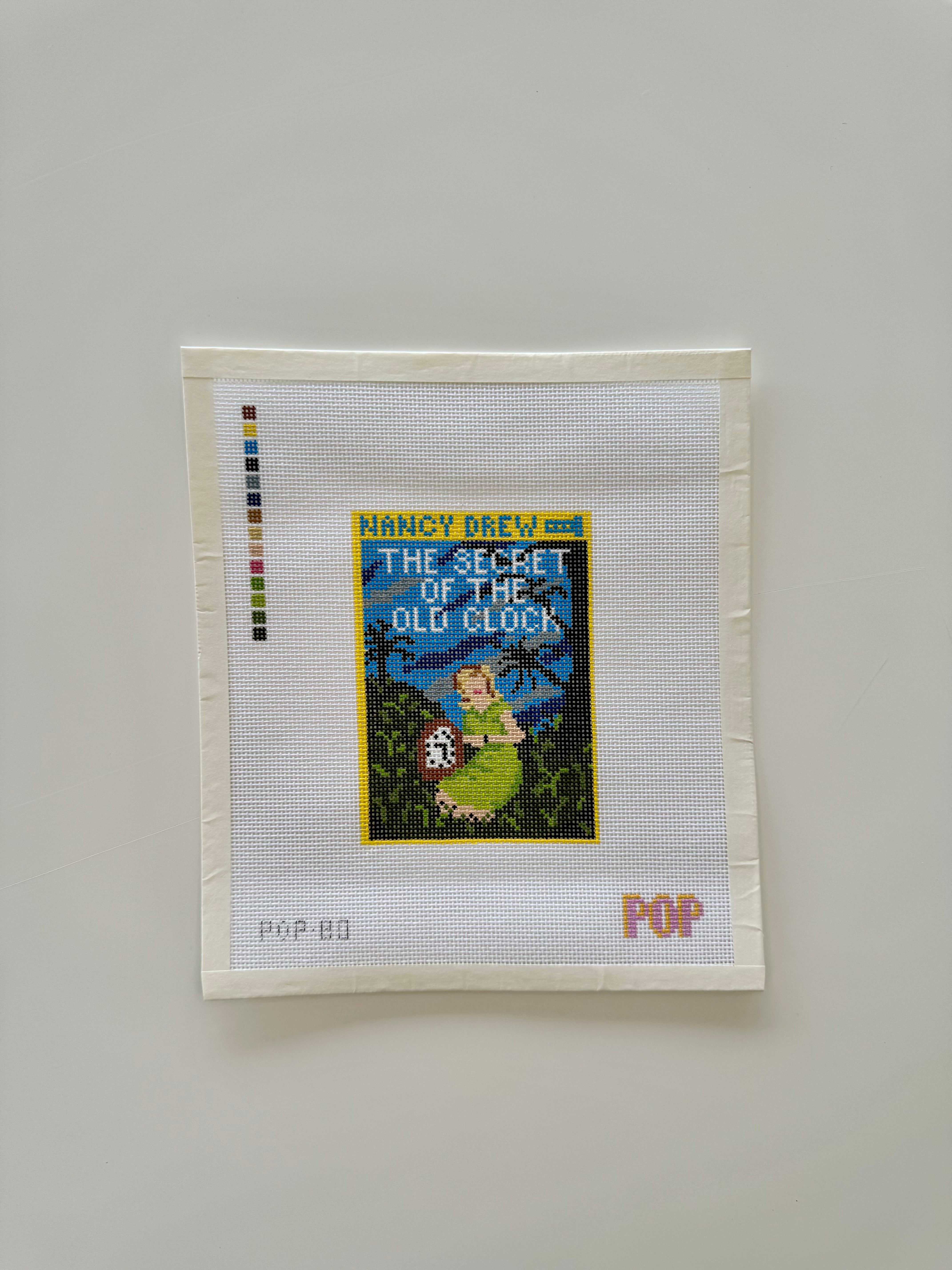 Nancy Drew Old Clock Canvas