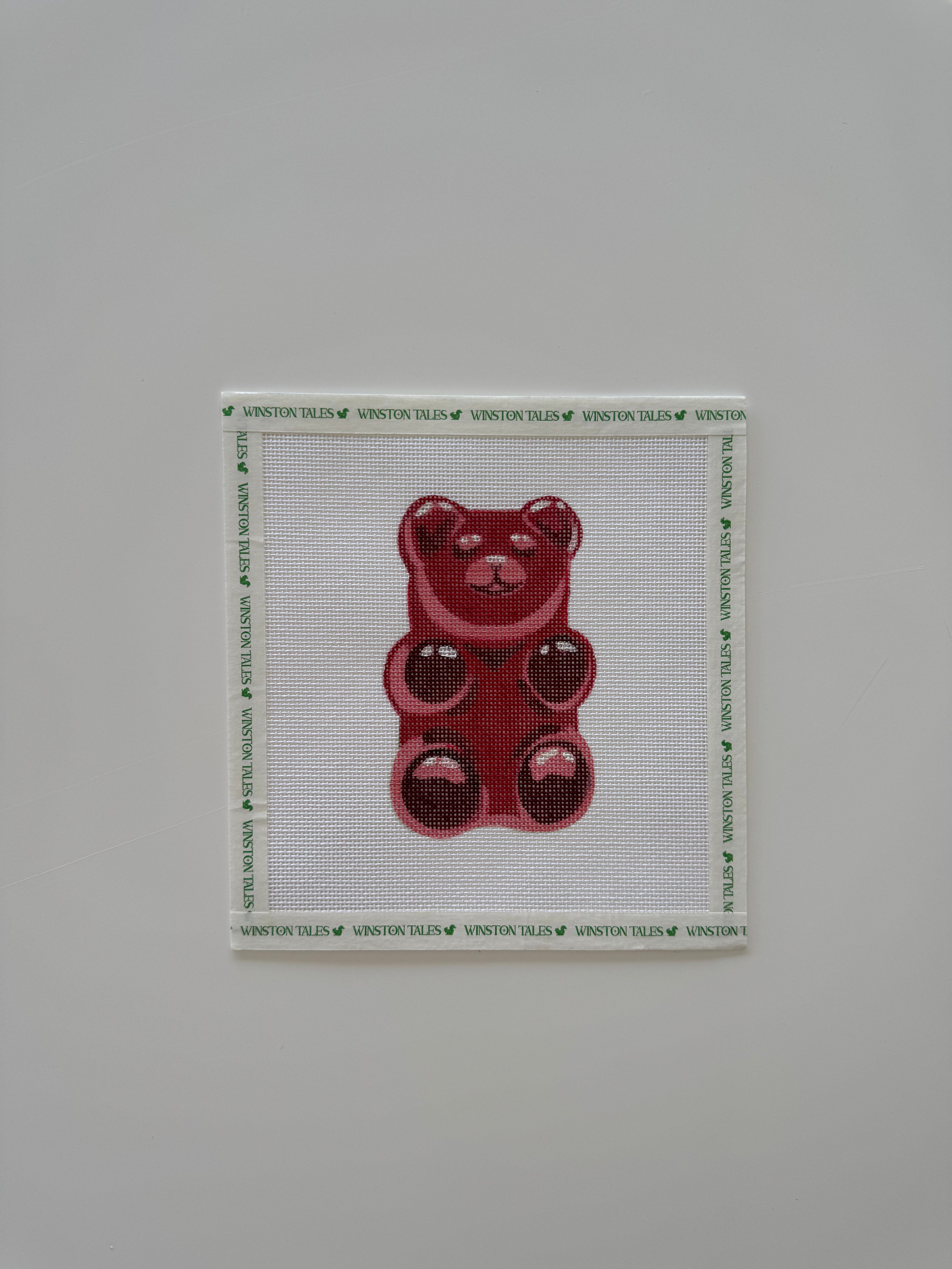 Red Gummy Bear Canvas