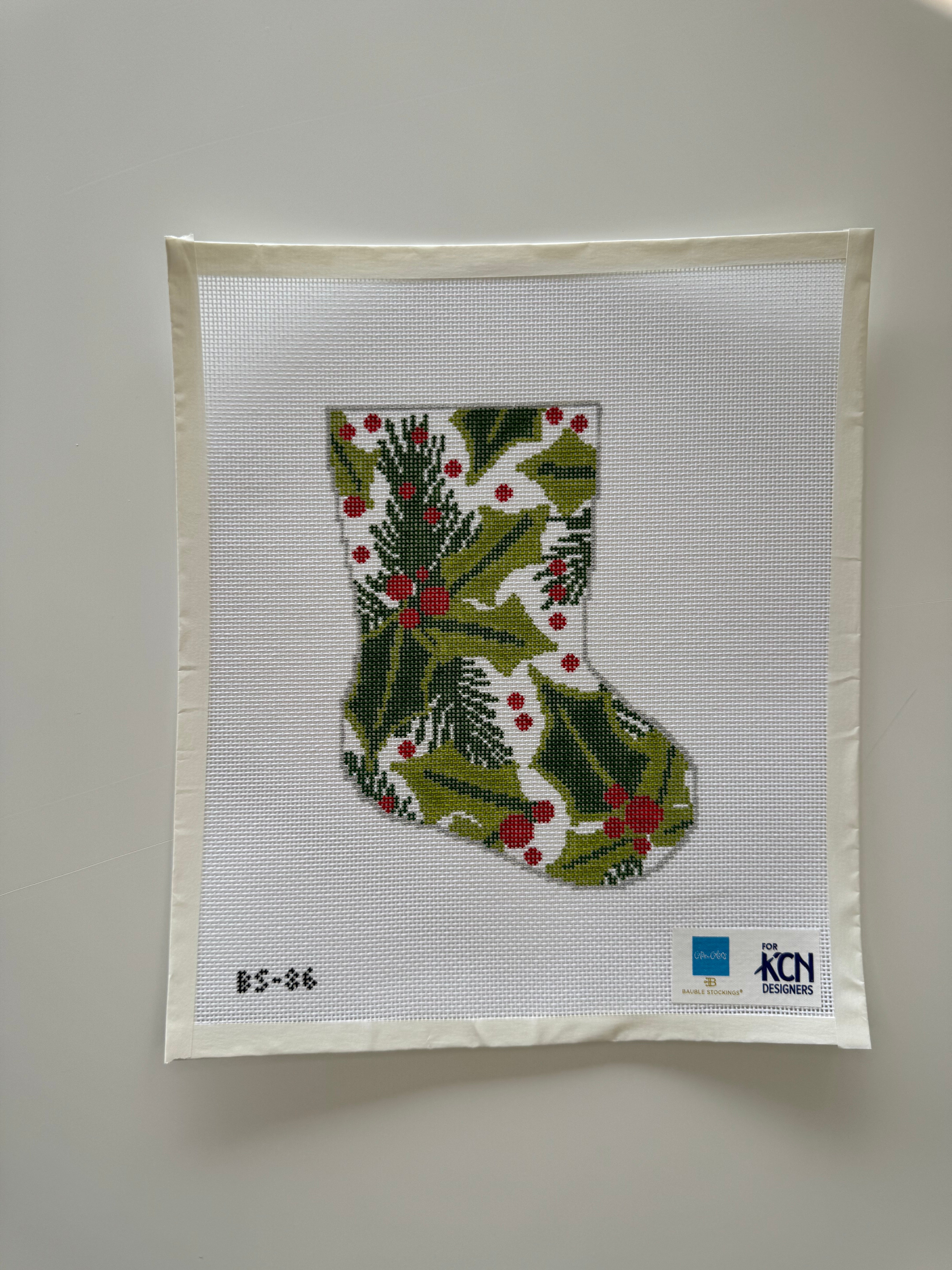 Balsam and Berry Ornament Sized Bauble Stocking