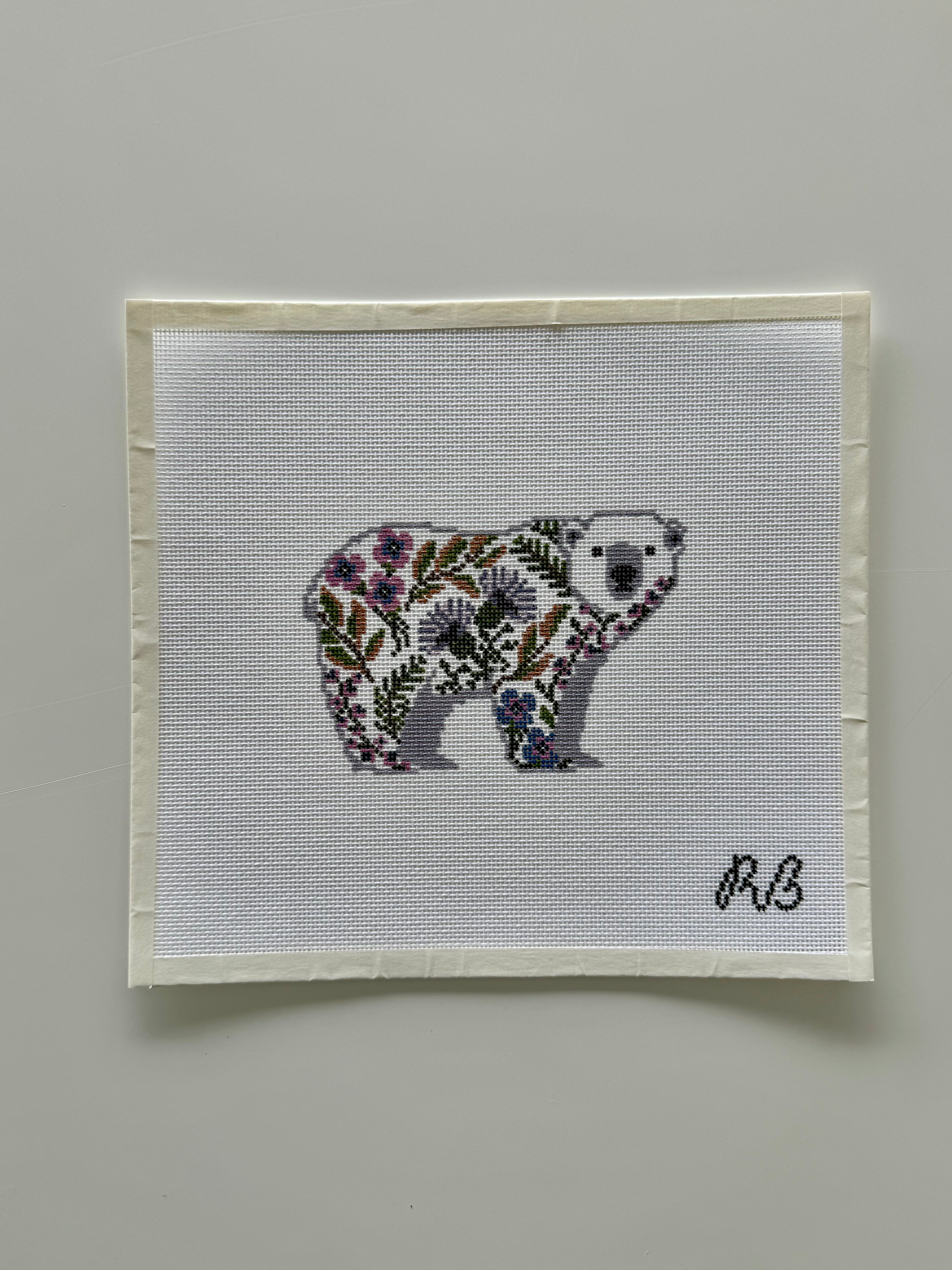 Pearl the Polar Bear Canvas