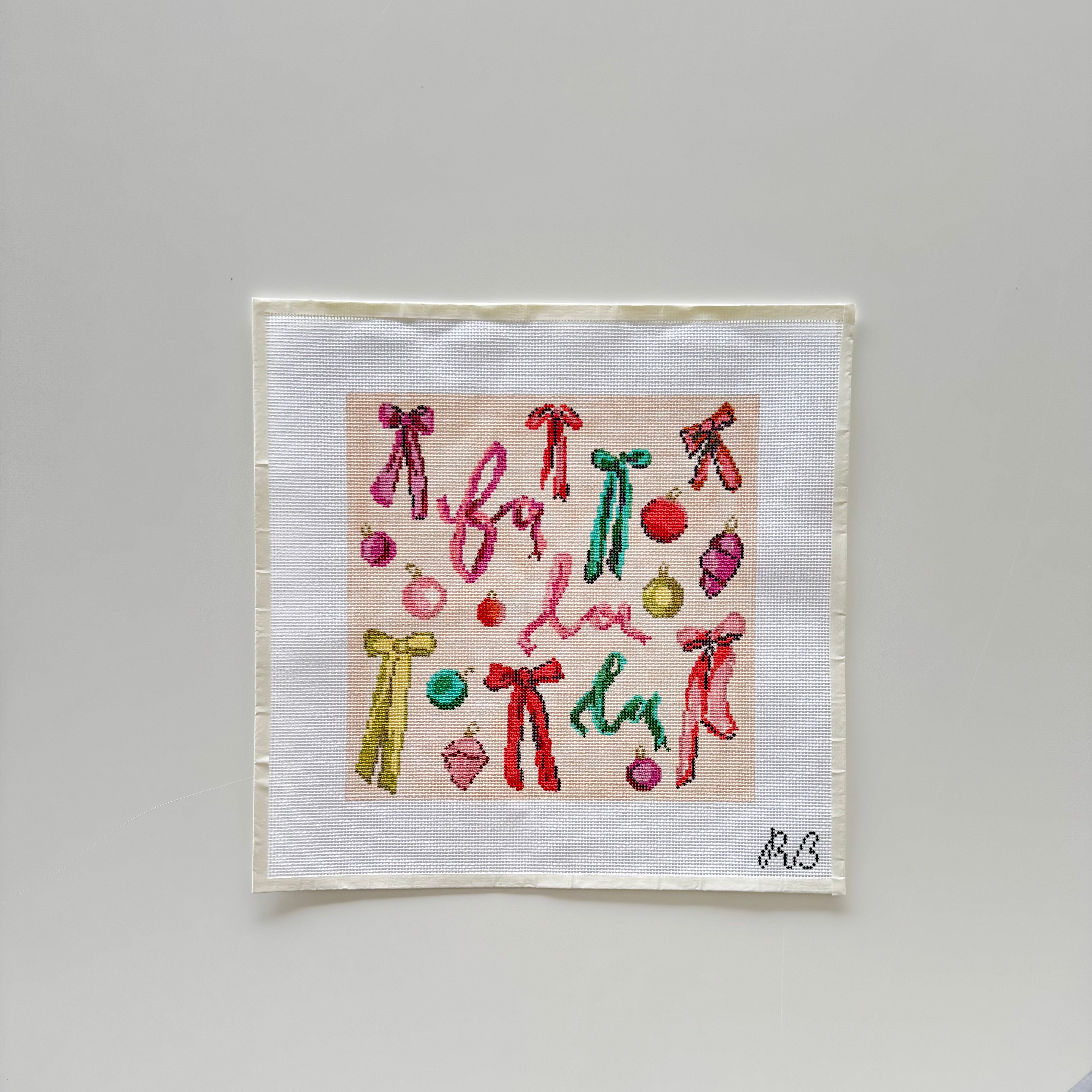 Bows & Baubles Canvas