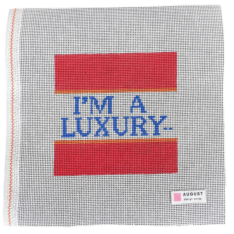 Diana "I'm A Luxury" - Needlepoint Canvas