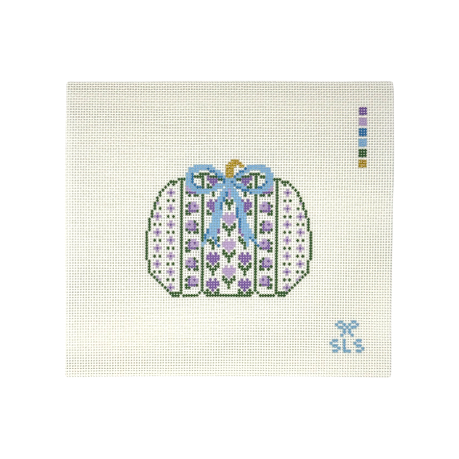 Green Pumpkin on 13 Canvas