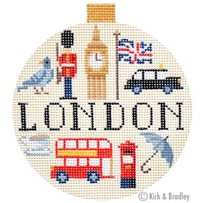 Travel Round Canvas - London