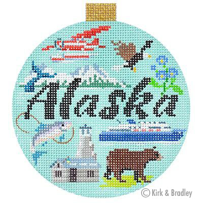 Travel Round - Alaska Canvas