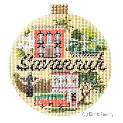 Travel Round Canvas - Savannah